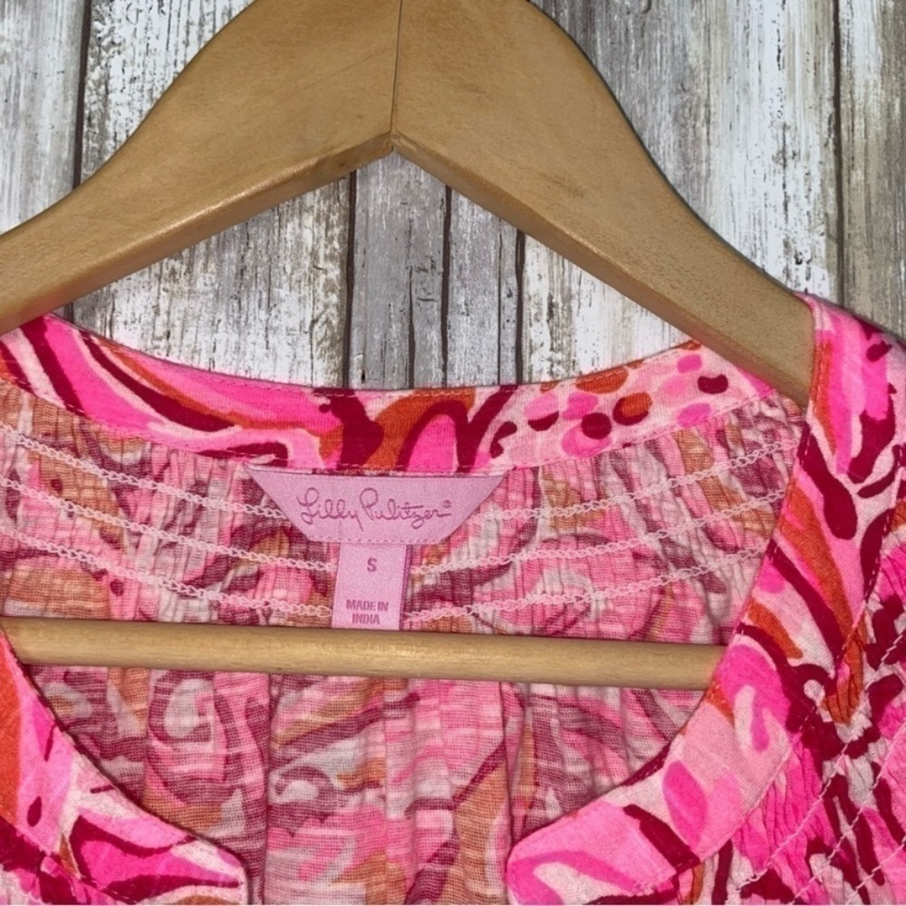 Lilly Pulitzer Calissa Sleeveless Blouse - Picture 4 of 4